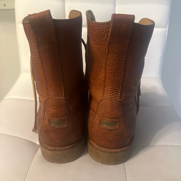 Polo by Ralph Lauren Men's Brown Leather Boots - Picture 4 of 4